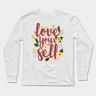 Love Yourself Long Sleeve T-Shirt